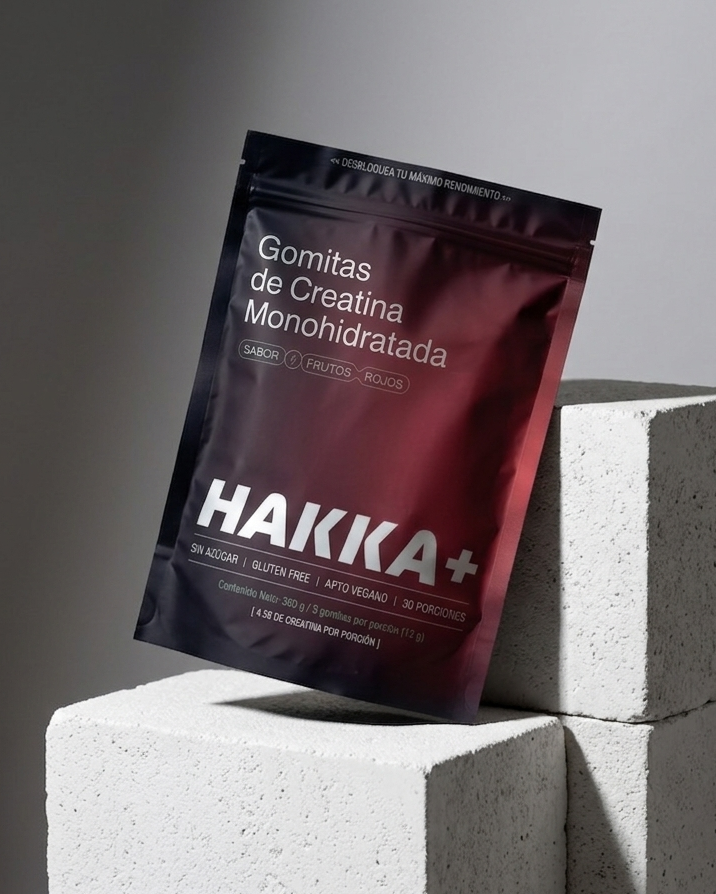 Gomitas de Creatina Monohidratada - Sabor Frutos Rojos
