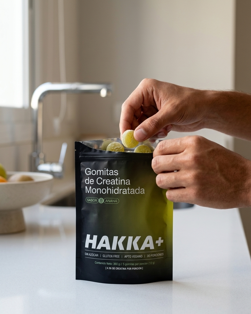 Gomitas de Creatina Monohidratada - Sabor Ananá